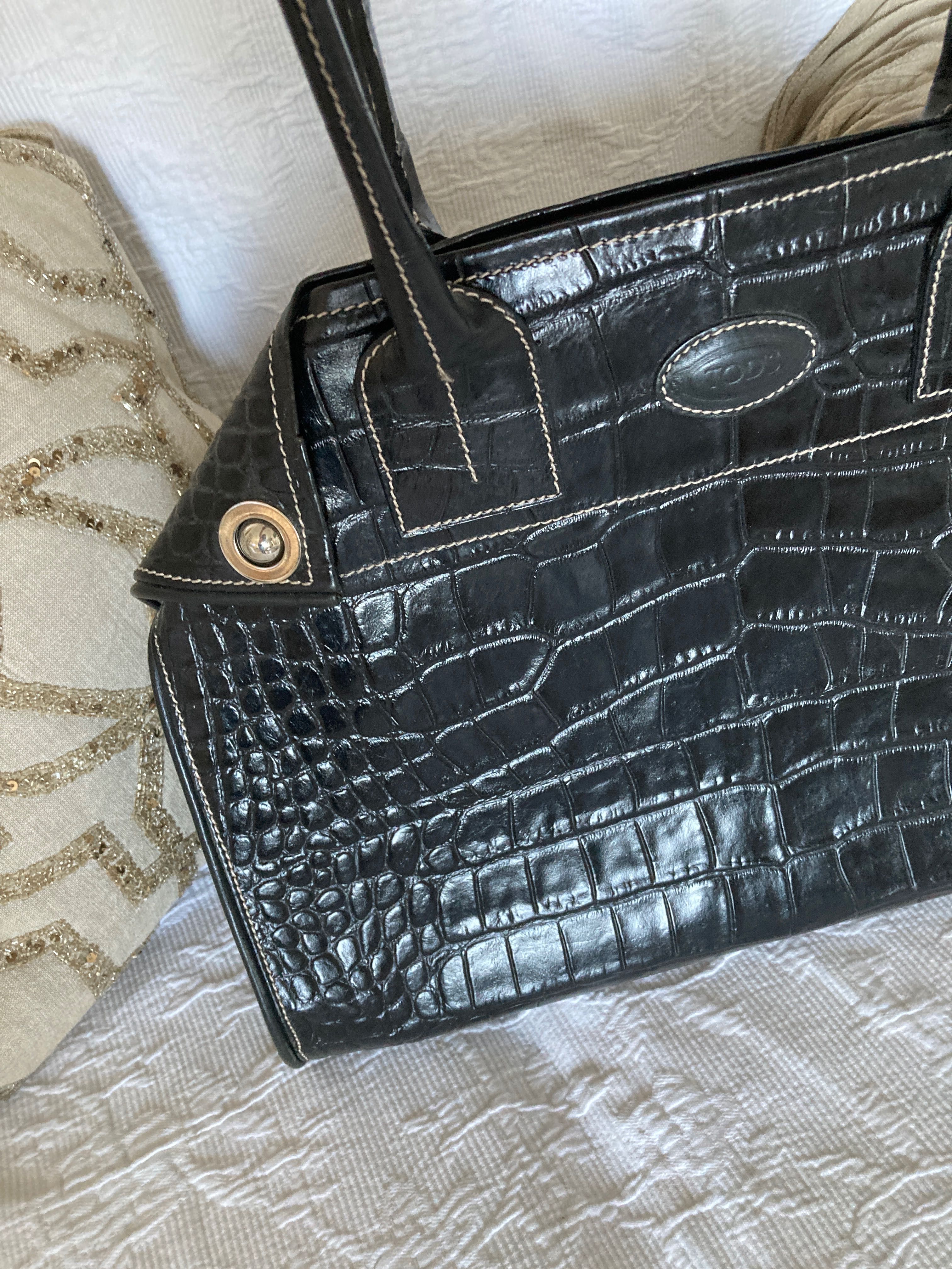 Tods кожена чанта ,нова,отлична без забележки