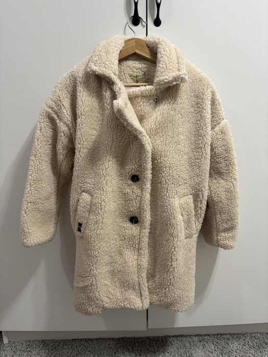 Пальто-тедди на 10-11 лет