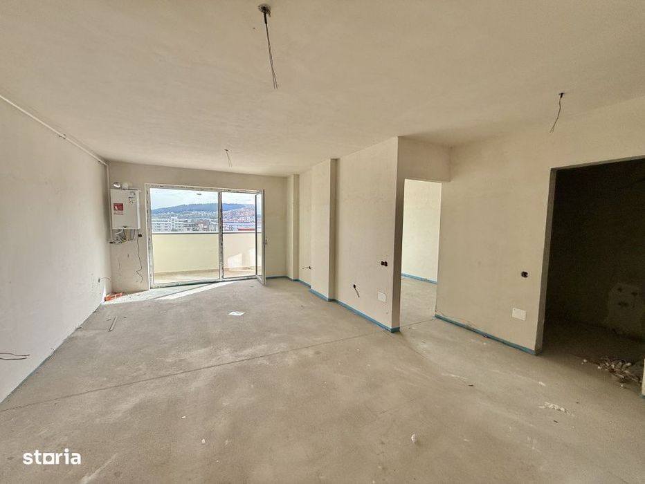Apartament semifinisat 2 camere, ansamblu nou, Eroilor