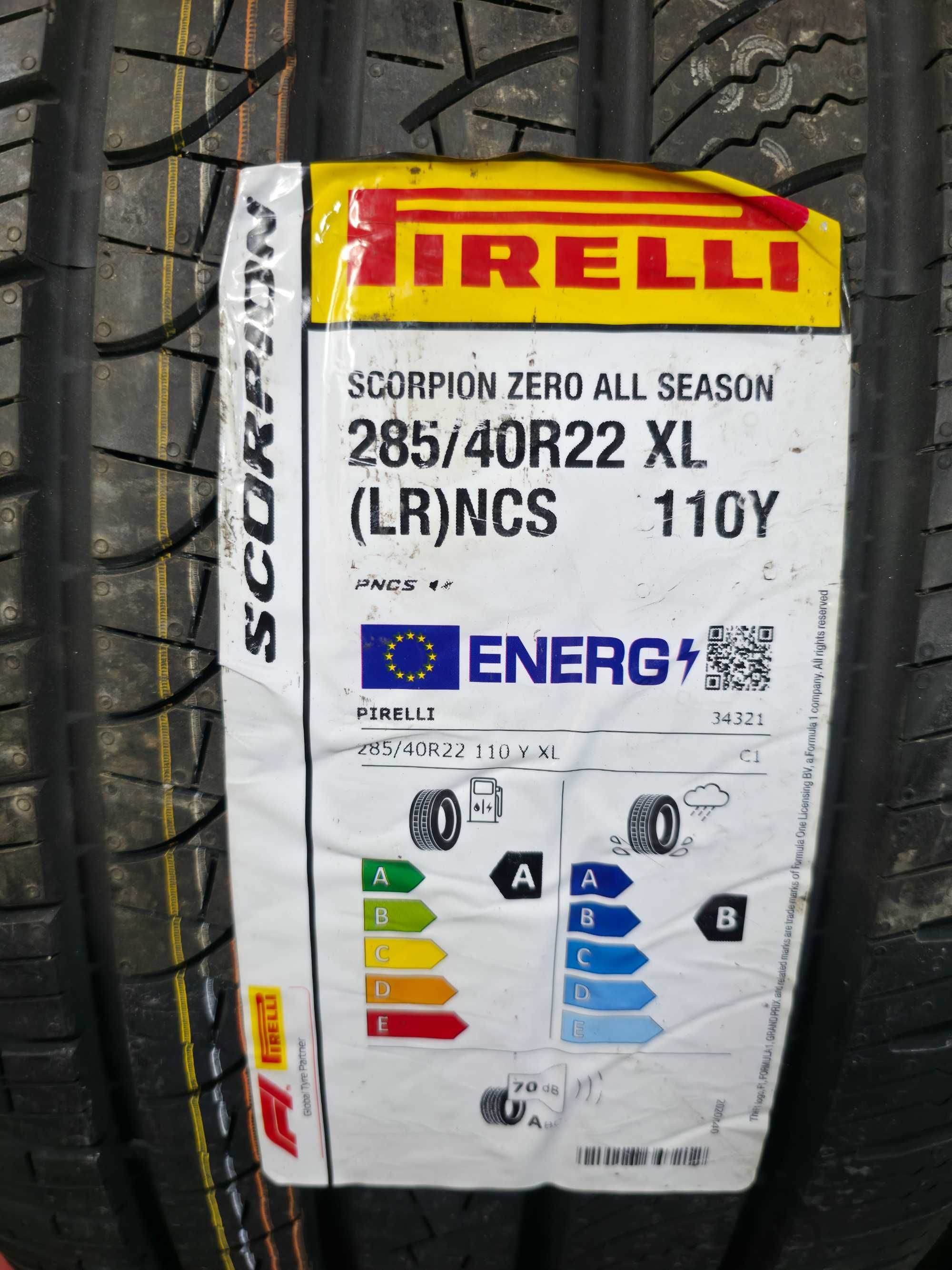 Anvelope VARA IARNA - 285/40/22 - PIRELLI - NOI - DOT 2024