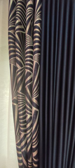 Завеси от качествен блекаут и декориран с дизайнерски италиански жакар