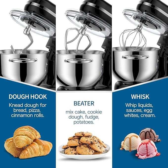 Mixer planetar Vospeed 6,2 l, 1500 W