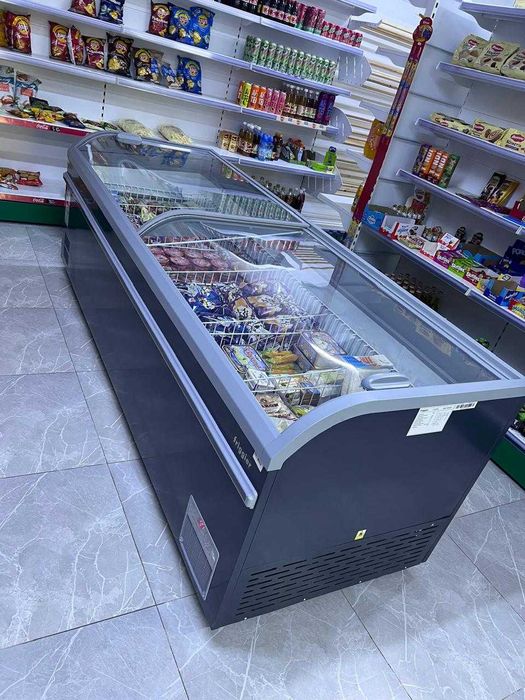 Продам морозильник Friggier J CO-25SN, серого цвета, Б/у