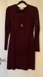 Rochie tricotată Morgan – mărimea L, burgundy, elegantă, confortabilă