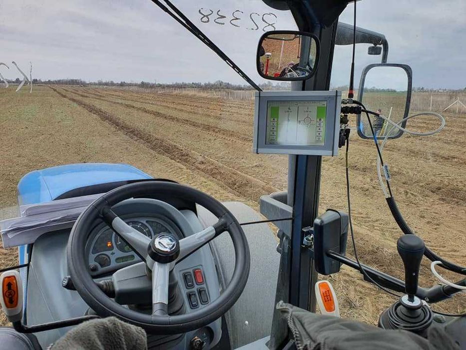 Infiintare plantatie mecanizat, plantatie  gps , infiintare livada