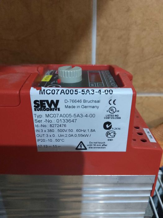 Convertizor Sew MC07A005-5A3-4-00