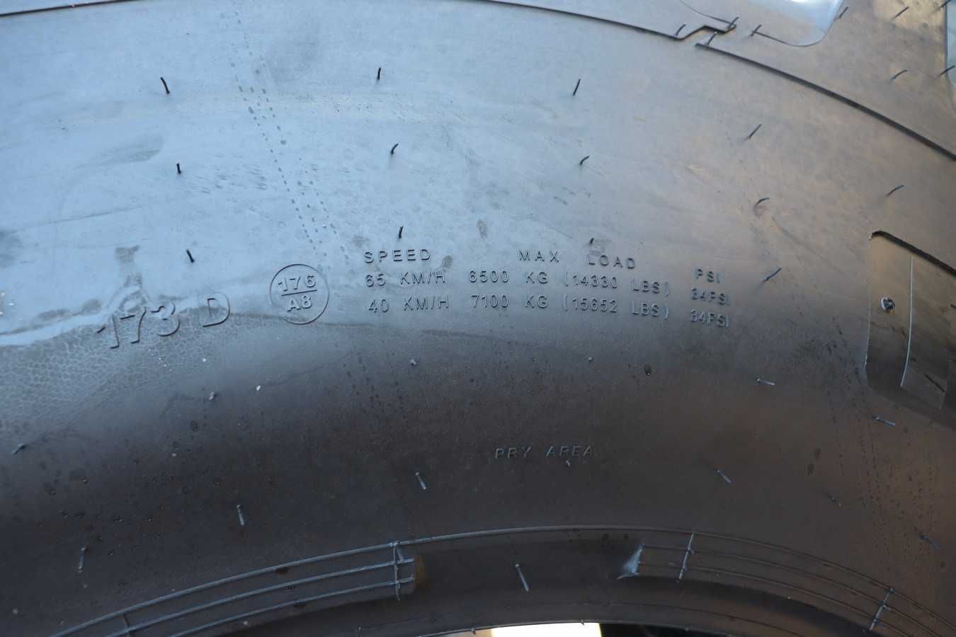 Anvelope noi 650/85R38 OZKA cauciucuri tractor spate 176A8/173D