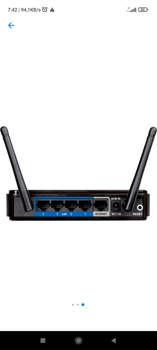 D-link router impecabil