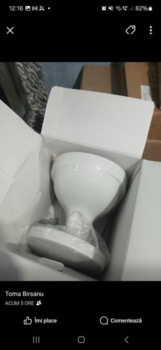 Vind wc cu bazin îngropat geberit