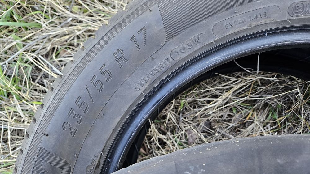 2бр гуми 235 55 17 мишелин