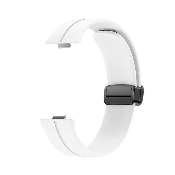 Каишка Silicone Magnet Black Buckle за Huawei Fit 3, Fit 4, Fit 4 Pro