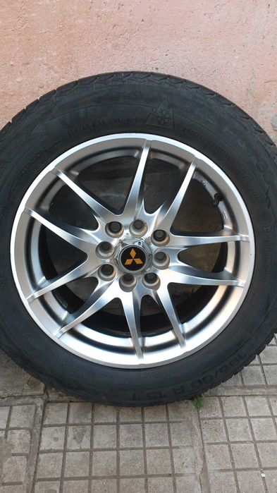 Джанти (с гуми) 15" 4х114.3 за Мицубиши (4 броя)