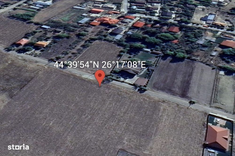 Teren intravilan de 1000 mp în Grădiștea, Ilfov – ideal pentru casa ta