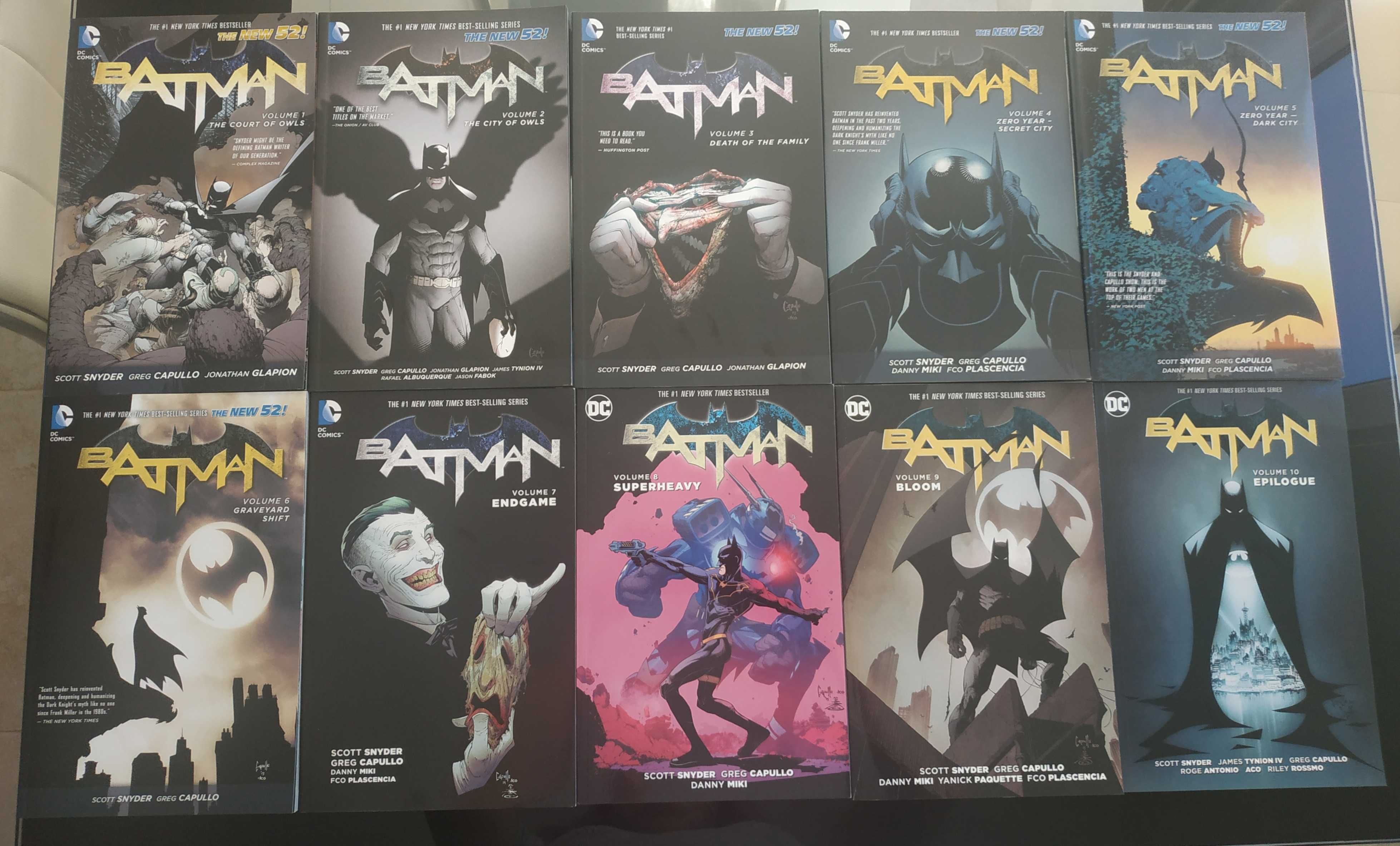 Колекция комикси Батман Batman the Court of Owls Saga