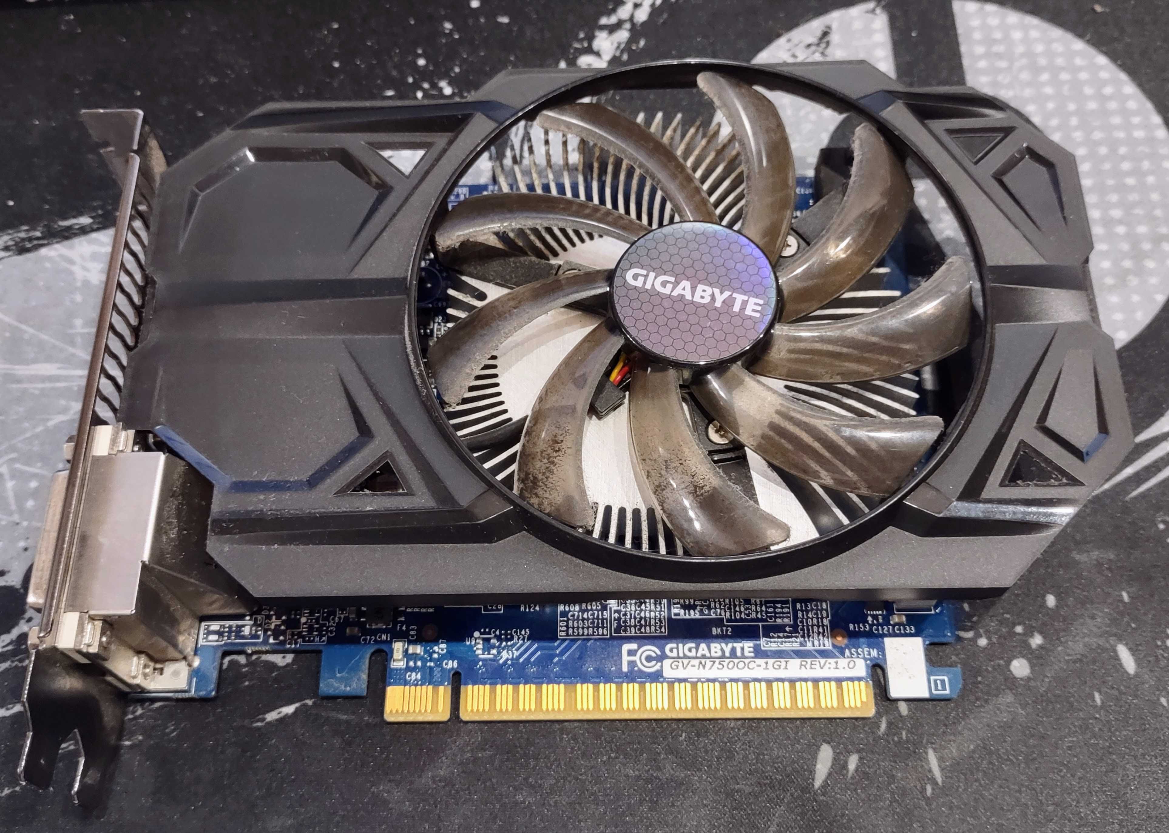 Видеокарта GIGABYTE GTX 750 OC 1GB