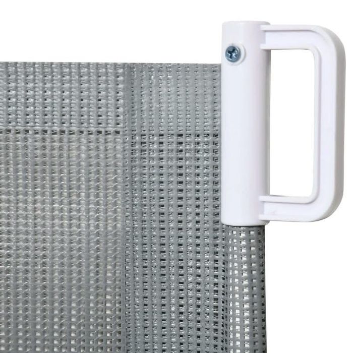 Стълбищна порта сива