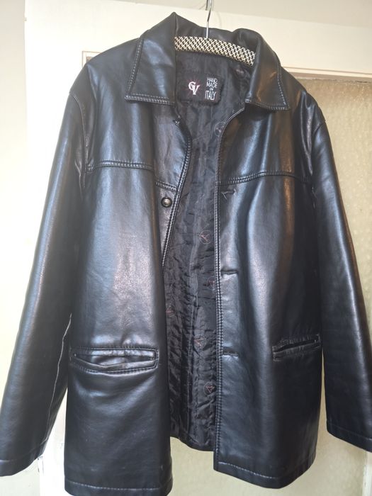 Мъжко кожено яке XXL.  От естествена кожа.