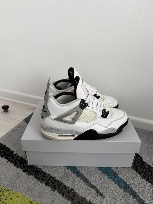 jordan 4 white cement