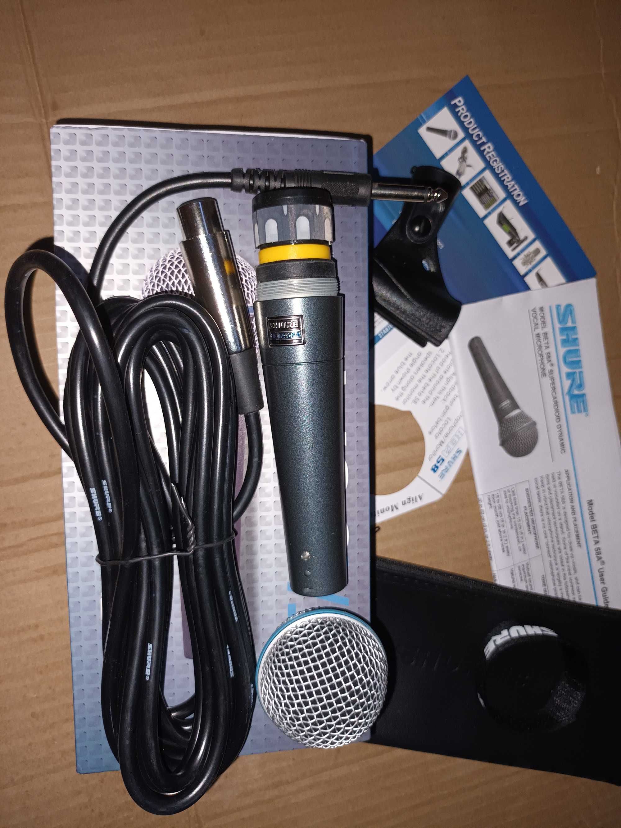 Microfon Vocal SHURE BETA 58A*Microfon Profesional*Microfon karaoke