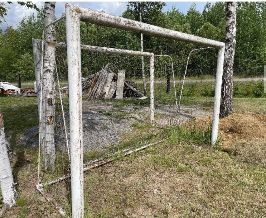 2 porti de fier pentru fotbal