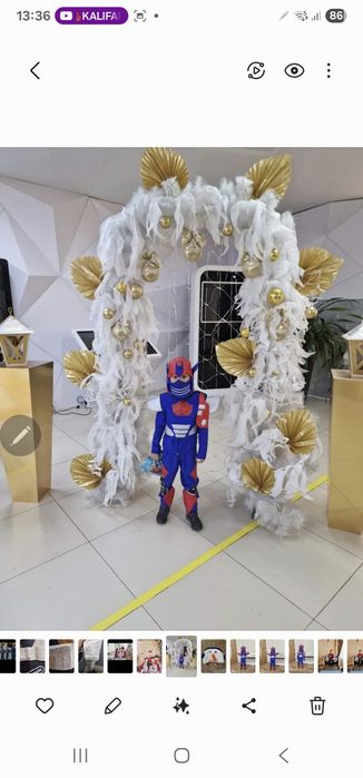 Новогодний костюм робота 5 лет