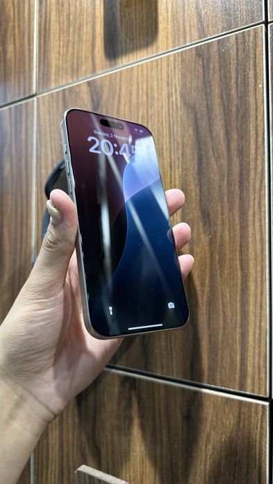 iphone 16 pro max 256gb 100% 118sikil Dual Naxt va Nasiya savdo