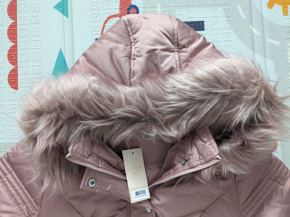 Сатенено розово яке Lipsy, размер 13 годишно момиче