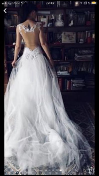 rochie de mireasa tip sirena