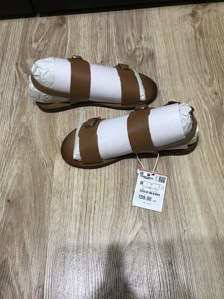 Sandale Zara Girls piele marimea 35