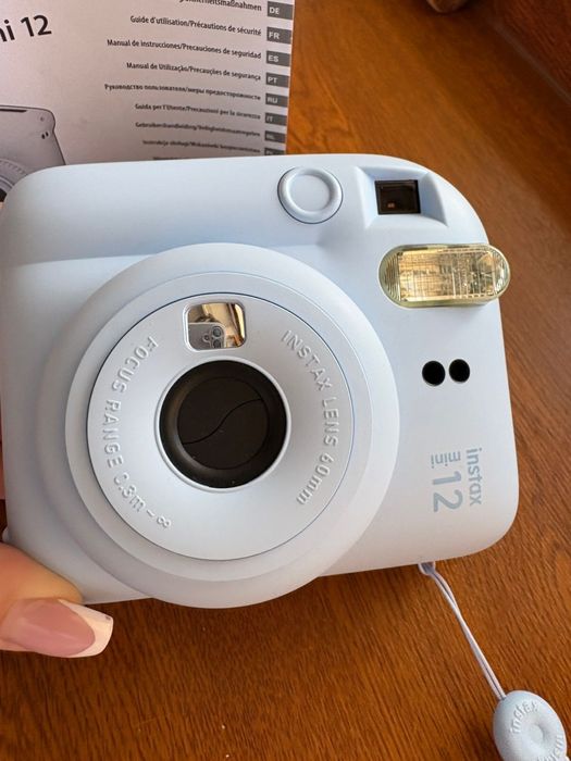 Фотокамера моментальной печати Fujifilm Instax mini 12 голубой