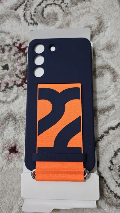 Чехол Samsung Silicone with Strap Cover EF для Galaxy S22