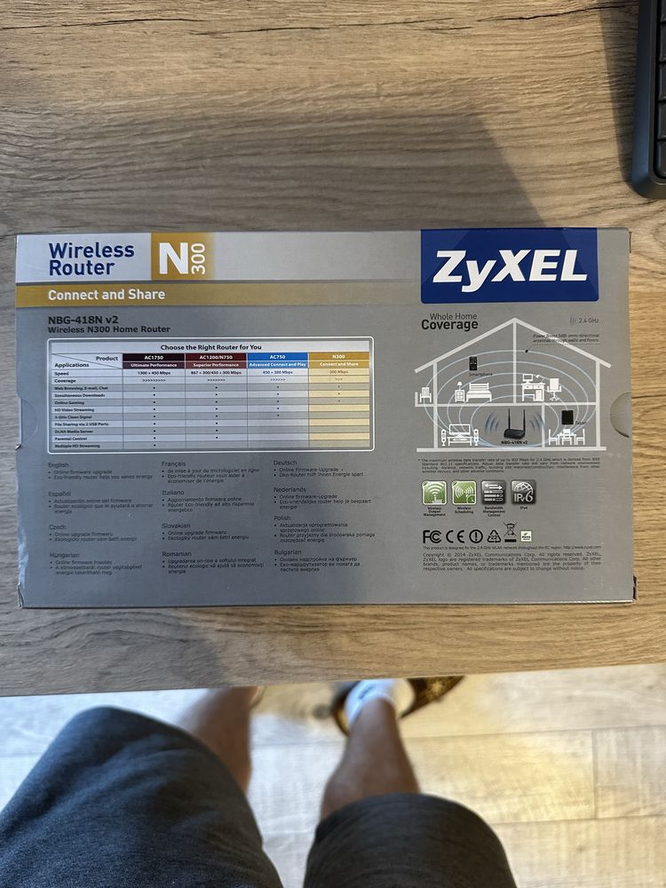 Рутер ZyXEL (мощен)