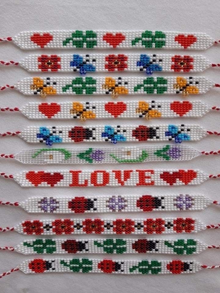Bratari din margele , Handmade