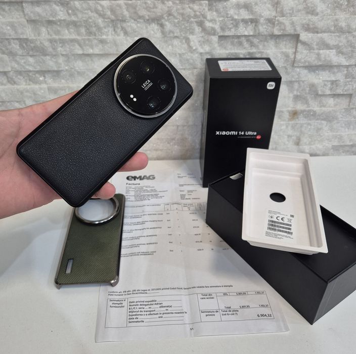 Xiaomi 14 Ultra 5G 256GB. 16GB RAM. ca NOU !!