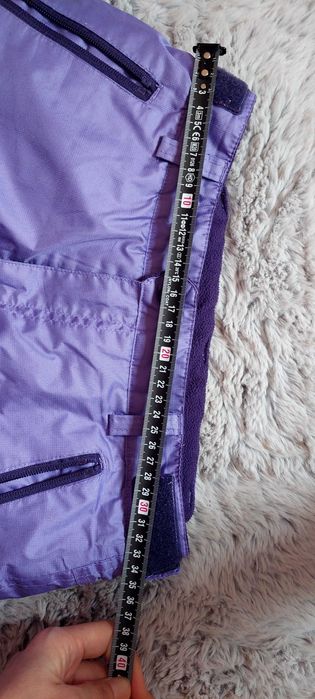 Pantaloni de ski mov fete marime 140