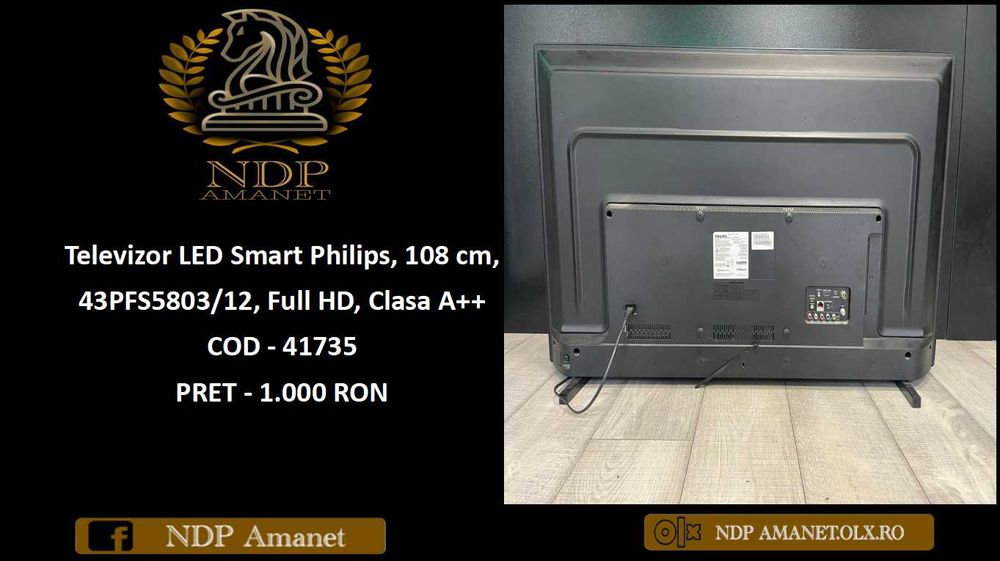 NDP Amanet NON-STOP Bld.Iuliu Maniu 69 TV  LED Smart Philips (41735)
