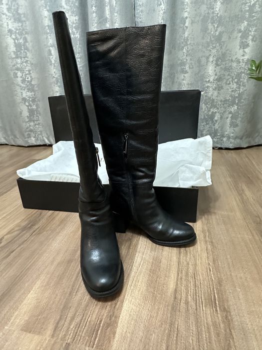 Сапоги зимние женские КОЖА