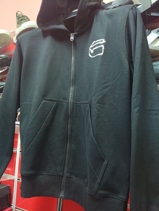 Оригинално горнище G-Star Raw Monthon S M суичър мъжки джи стар черен