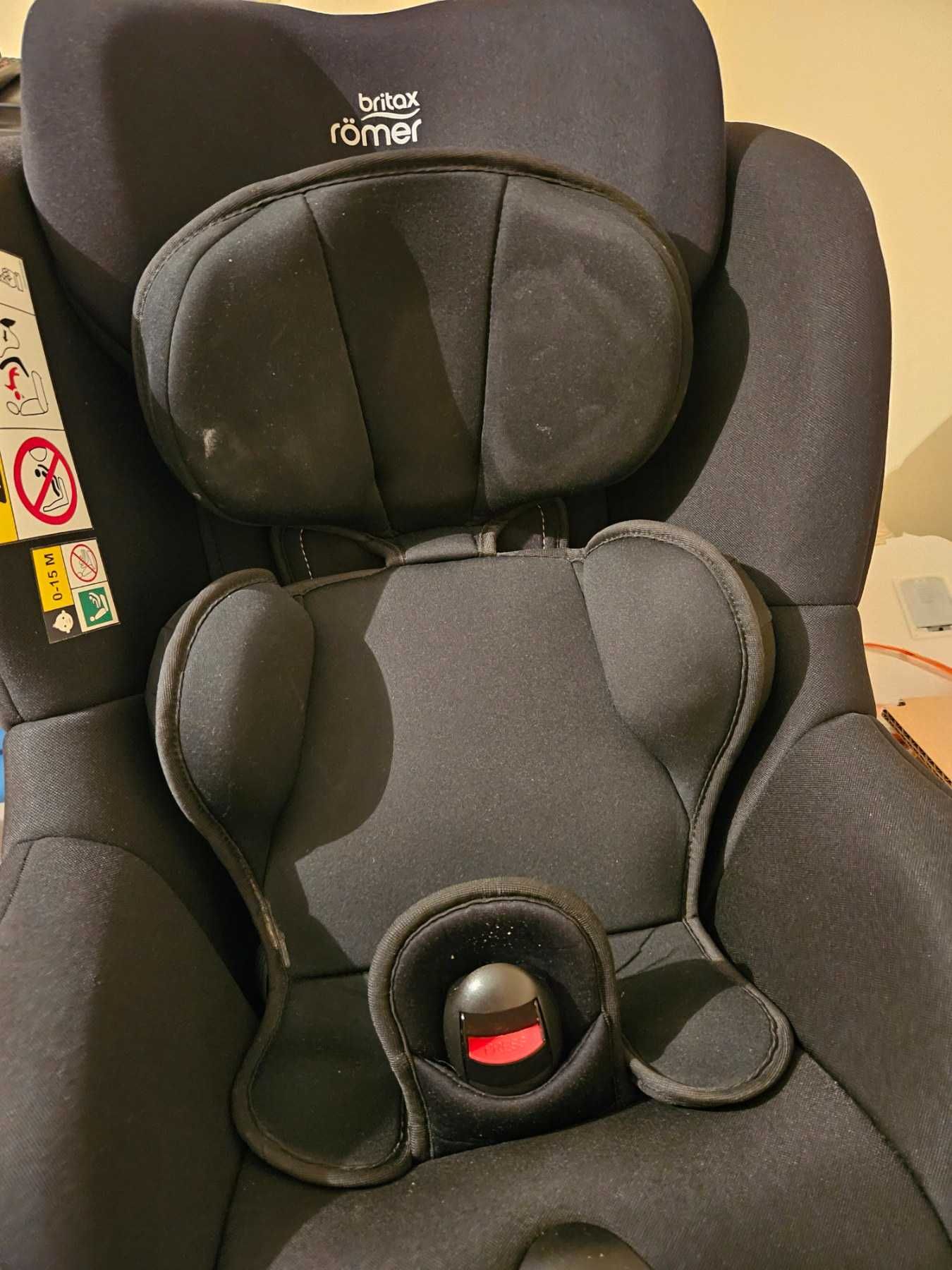 Столче за кола i-SIZE Britax Romer DUALFIX Cosmos Black, Въртящо се