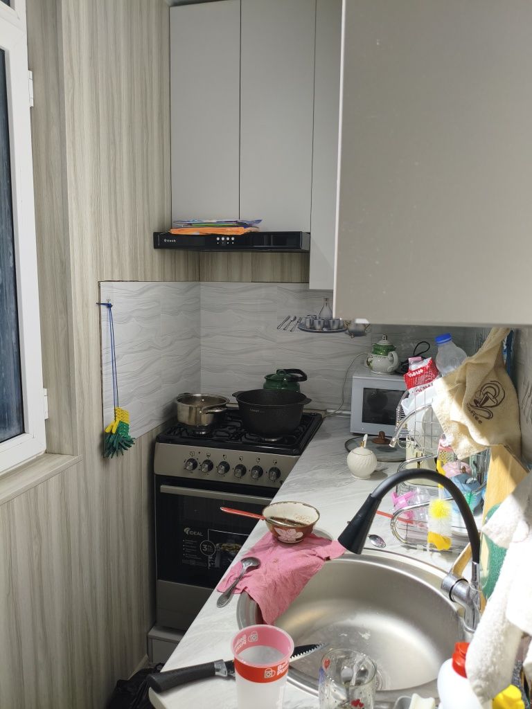 2х комнатная квартира переделанная в 3-х из 48 м²!