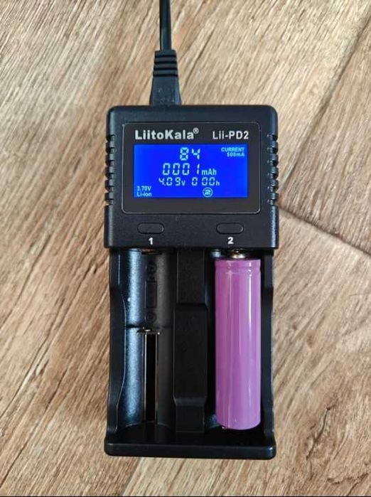 18650 Li-ion зарядное устройство