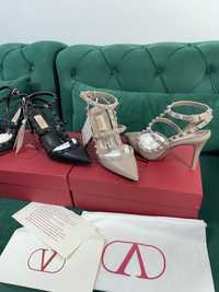 Pantofi Valentino piele naturala 100% Premium Full Box