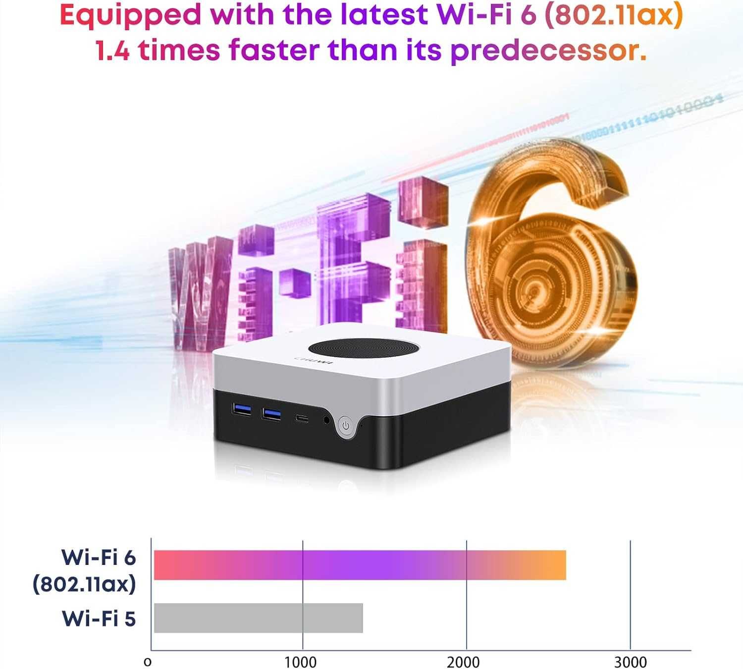 Chuwi miniPC Larkbox X Mini Intel N100 12Gb DDR5 512Gb SSD nvme