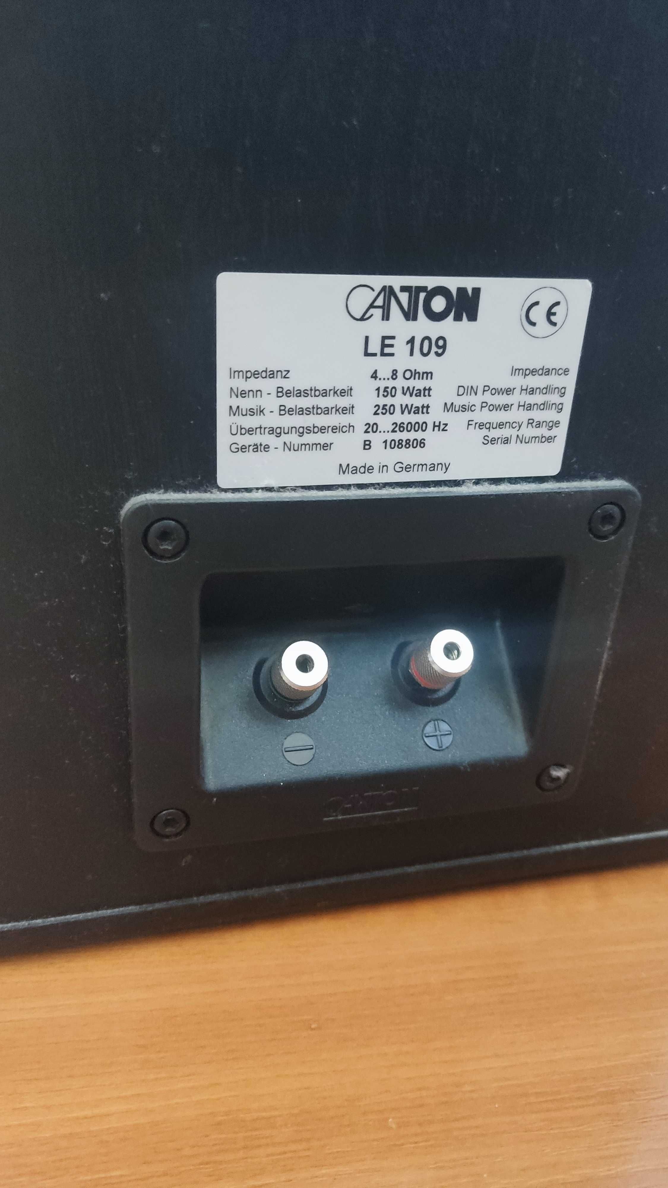 Комплект усилвател DENON PMA 1060 и тонколони CANTON LE109