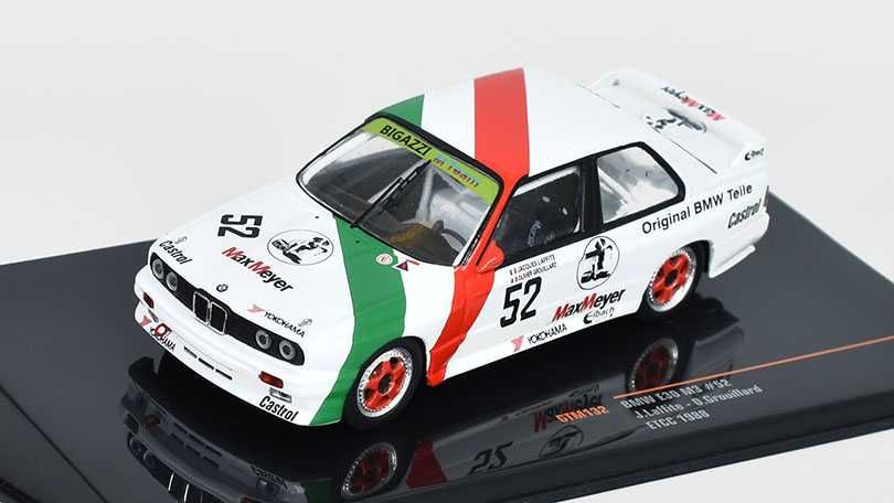 Macheta BMW M3 E30 #52 Italia ETCC 1988 IXO 1:43