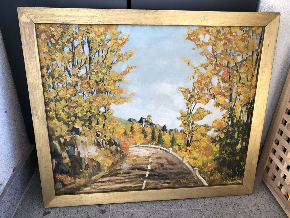 Pictura in Ulei Peisaj de Toamna