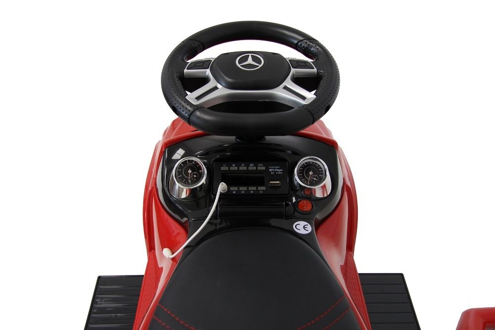 Masinuta cu maner pentru copii 3 in 1 Mercedes GL63 AMG PREMIUM #Rosu