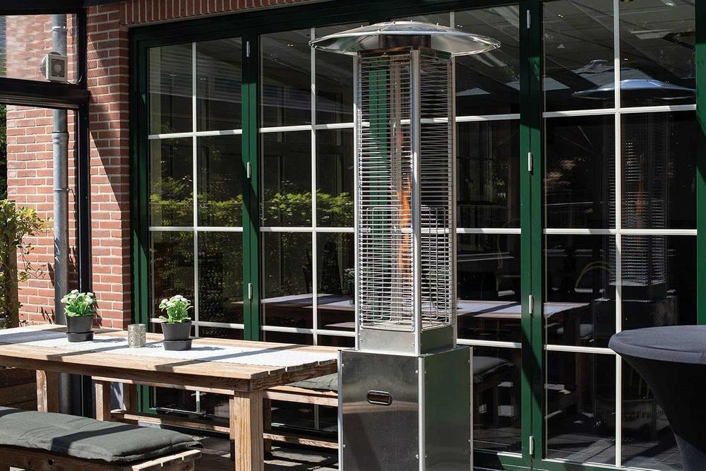 Външен отоплител ,Градинска газова печка ,Гъба, професионален уред