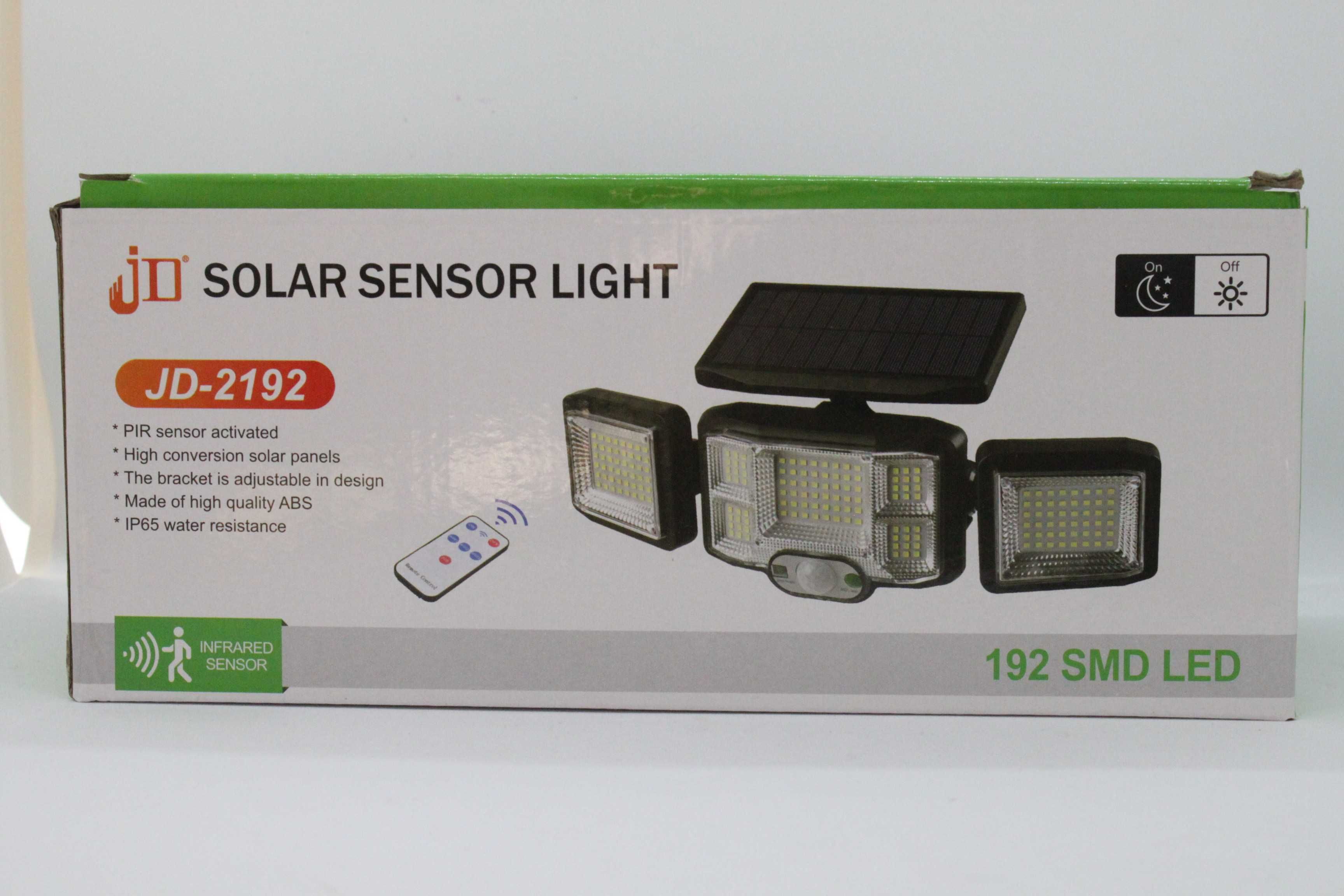 Lampa solara 192 SMD LED si senzor de miscare 3 moduri de iluminare