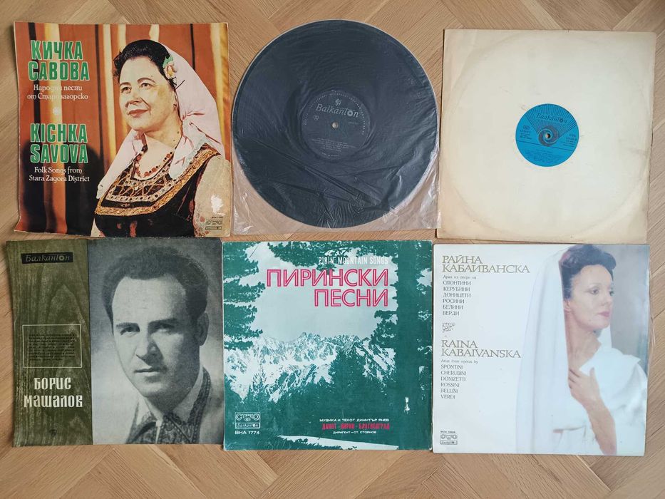 Грамофонни плочи (Джаз, Естрада, Народно творчество, Микс и др.)